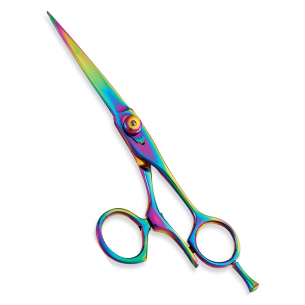 Professional Hair Cutting Scissor with razor edge. Multicolor Coating