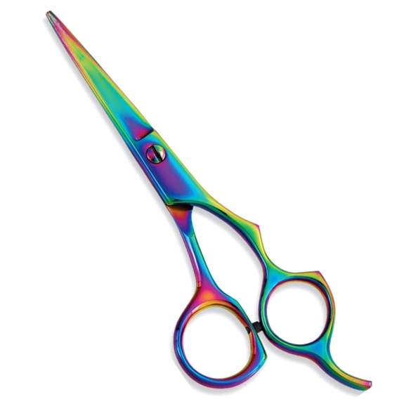 Professional Hair Cutting Scissor with razor edge. Multicolor Coating