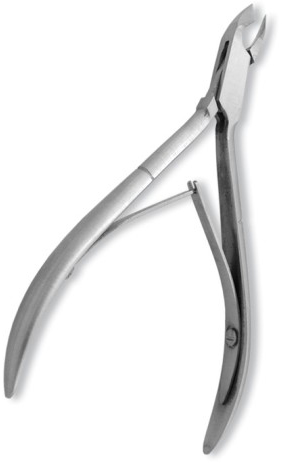 Cuticle Nipper, Double Spring. Mirror Finish