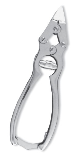 Pedicure Nail Cutter. Mirror Finish.