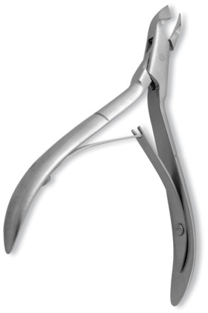 Cuticle Nipper, Single Spring. Mirror Finish.