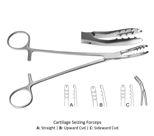 Cartilage Seizing Forceps