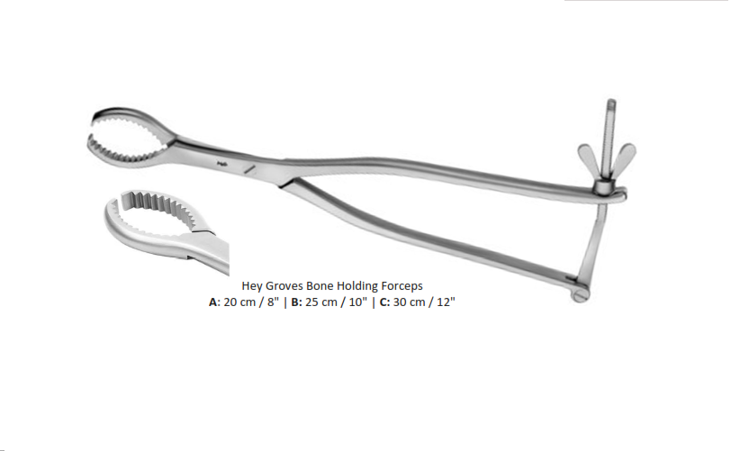 Hey Groves  Bone Holding Forceps