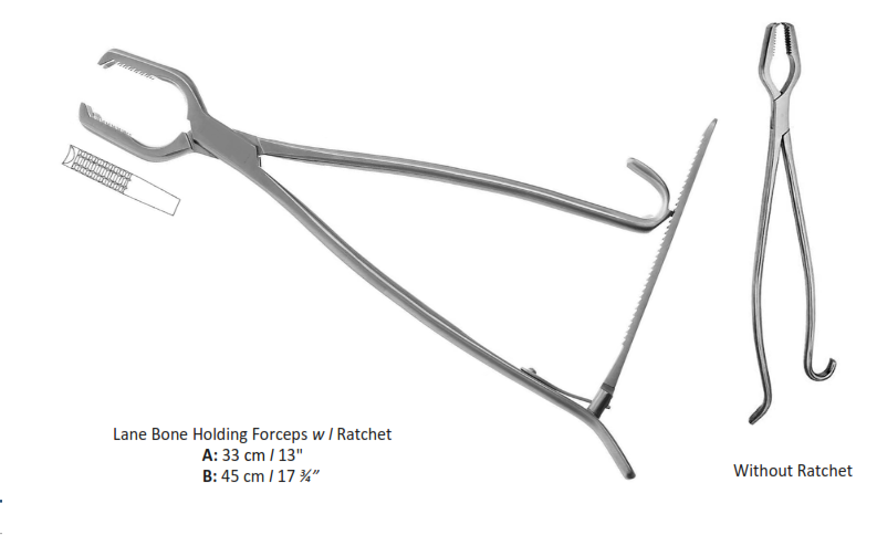 Lane Bone Holding Forceps