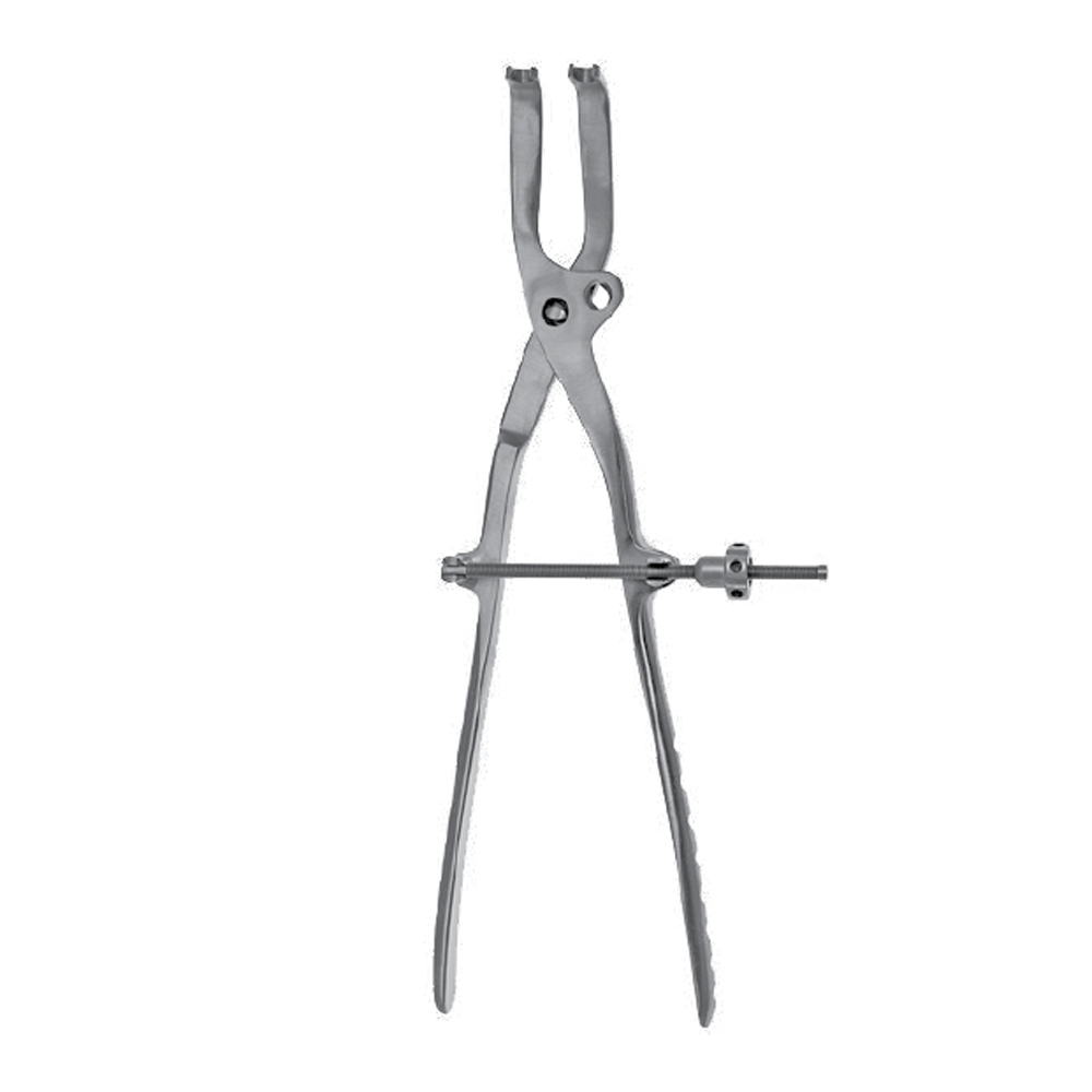 Pelvic Reduction Forceps With Adjustable Jaws for screws