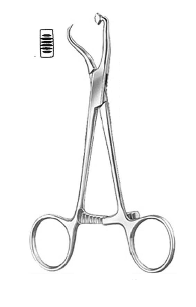 Reposition Forceps long ratchet pointed