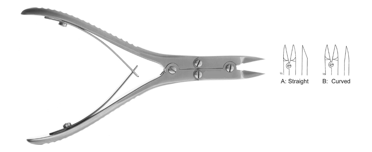 The Ruskin (Kleinkert Kutz) bone-splitting forceps