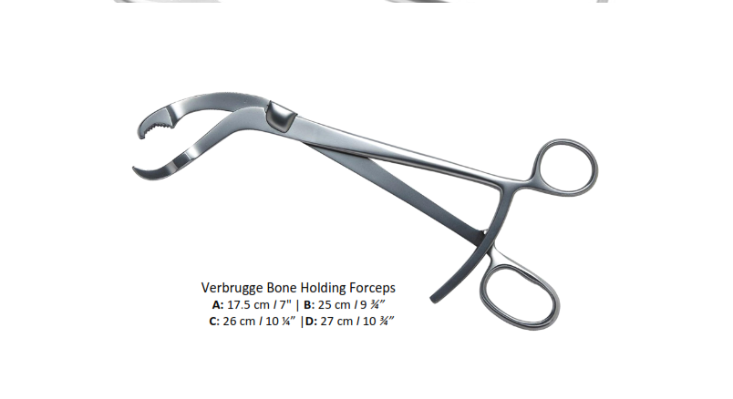 Verbrugge Bone Holding Forceps