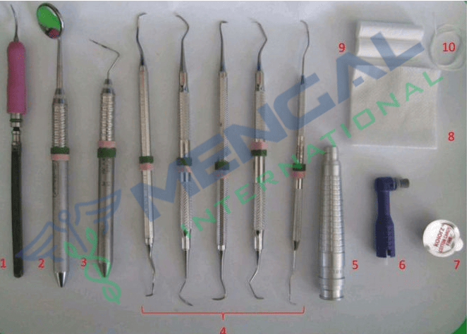 Basic Prophylaxis Tray Setup