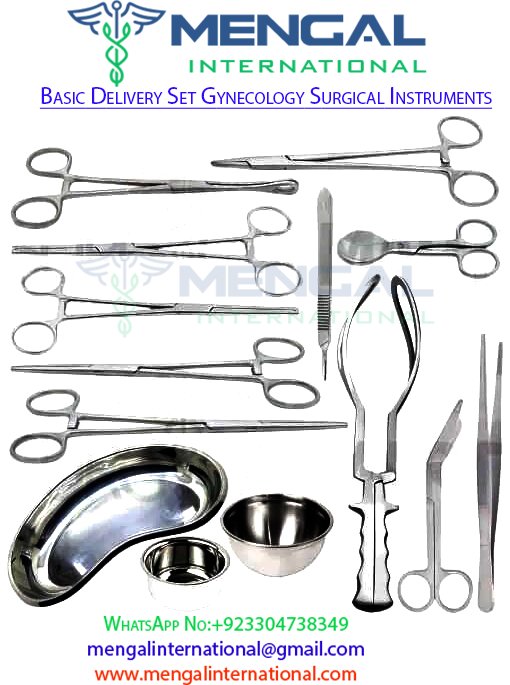 Basic Delivery Set Gynecology Surgical Instruments