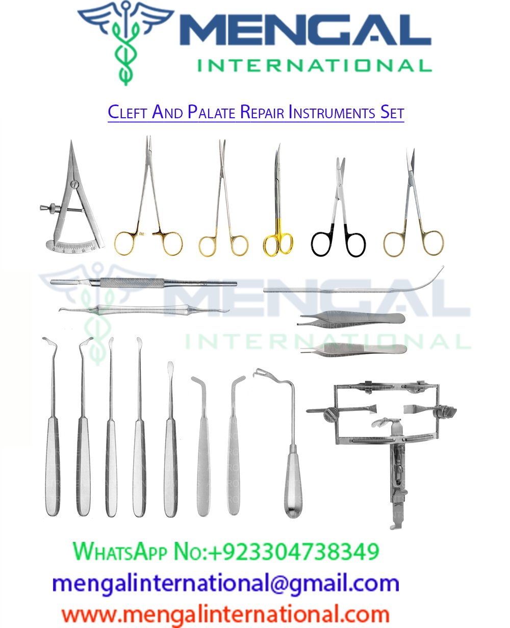 Cleft And Palate Repair Instruments Set