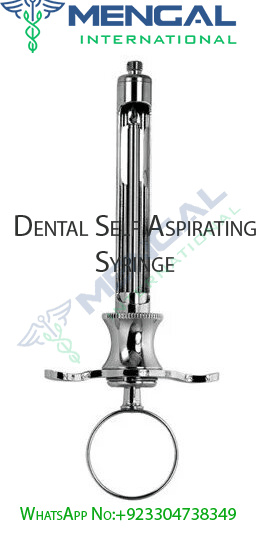 Dental Self Aspirating Syringe