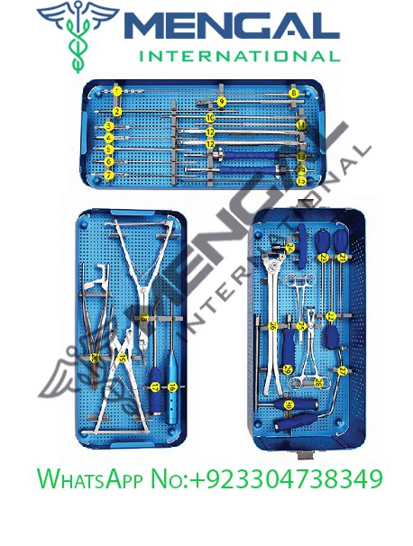 Spinal Pedicle Screw Instrument Set