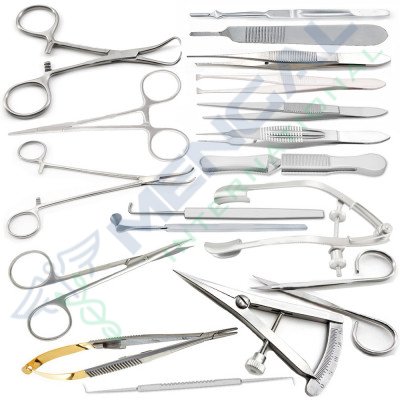 eye muscle and enucleation instrument set