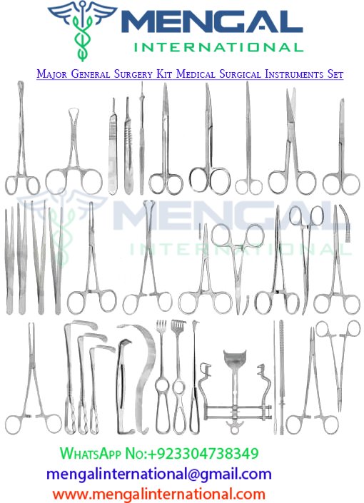 Major General Surgery Kit /Medical Surgical Instruments Set