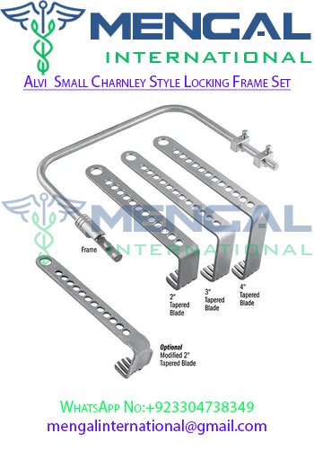 Alvi  Small Charnley Style Locking Frame Set