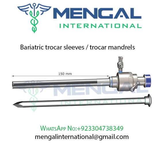 Bariatric trocar sleeves / trocar mandrels