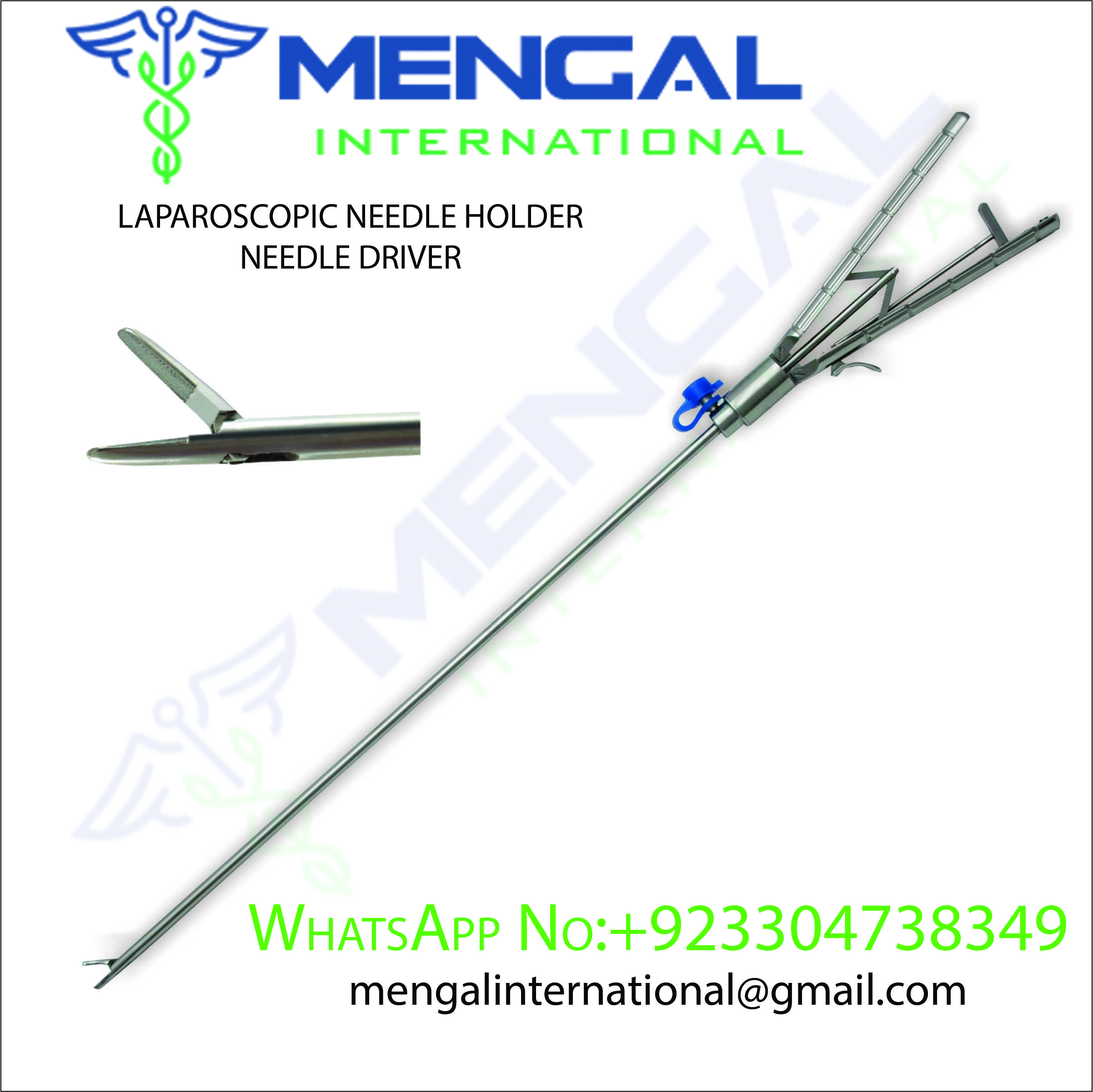 LAPAROSCOPIC NEEDLE HOLDER NEEDLE DRIVER