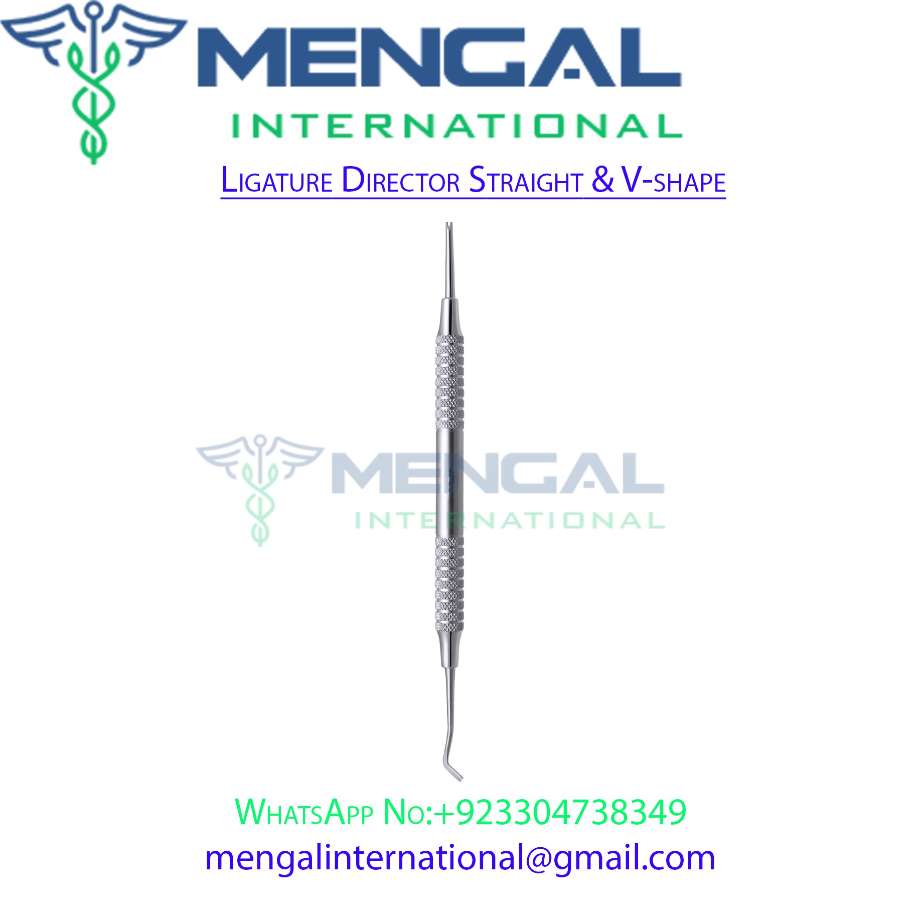 Ligature Director Straight & V-shape_ Dental Instruments