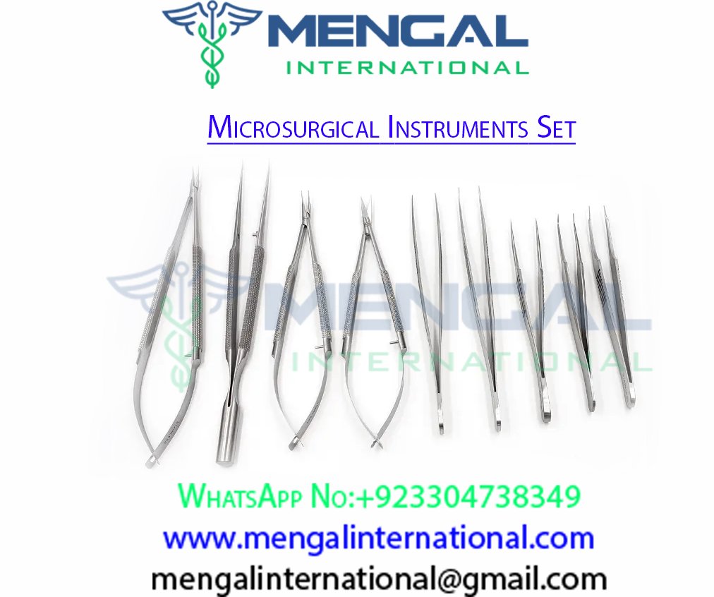 Microsurgical Instruments Set