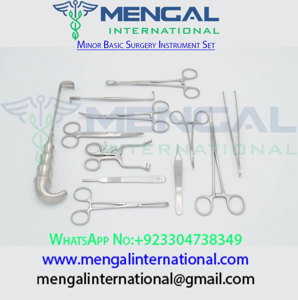 Minor Basic Surgery Instrument Set