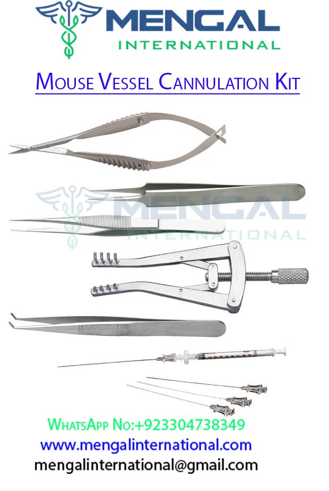 Mouse Vessel Cannulation Kit