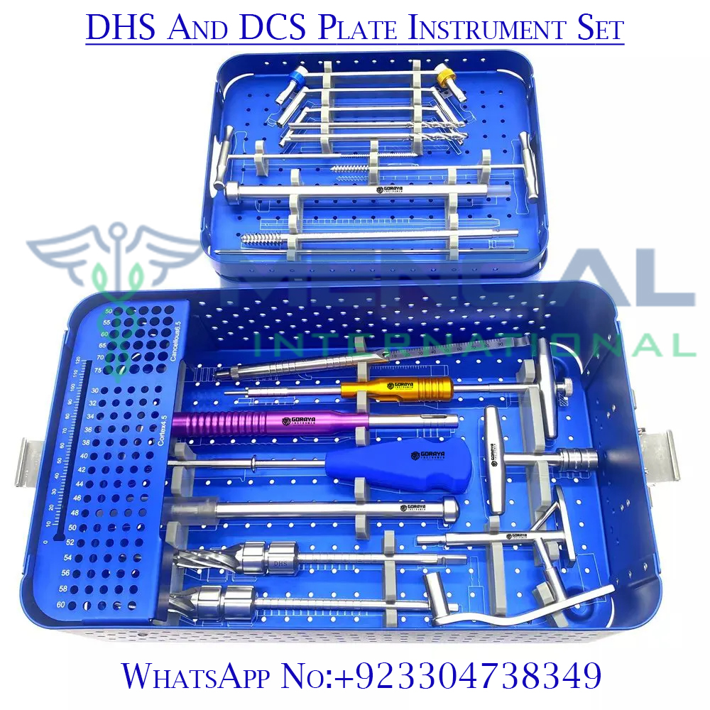 DHS & DCS Instrument Kit Orthopedic Implants Orthopedic Instruments Surgical Spine Instruments Orthopedic Set