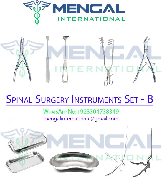 Spinal Surgery Instruments Set – B