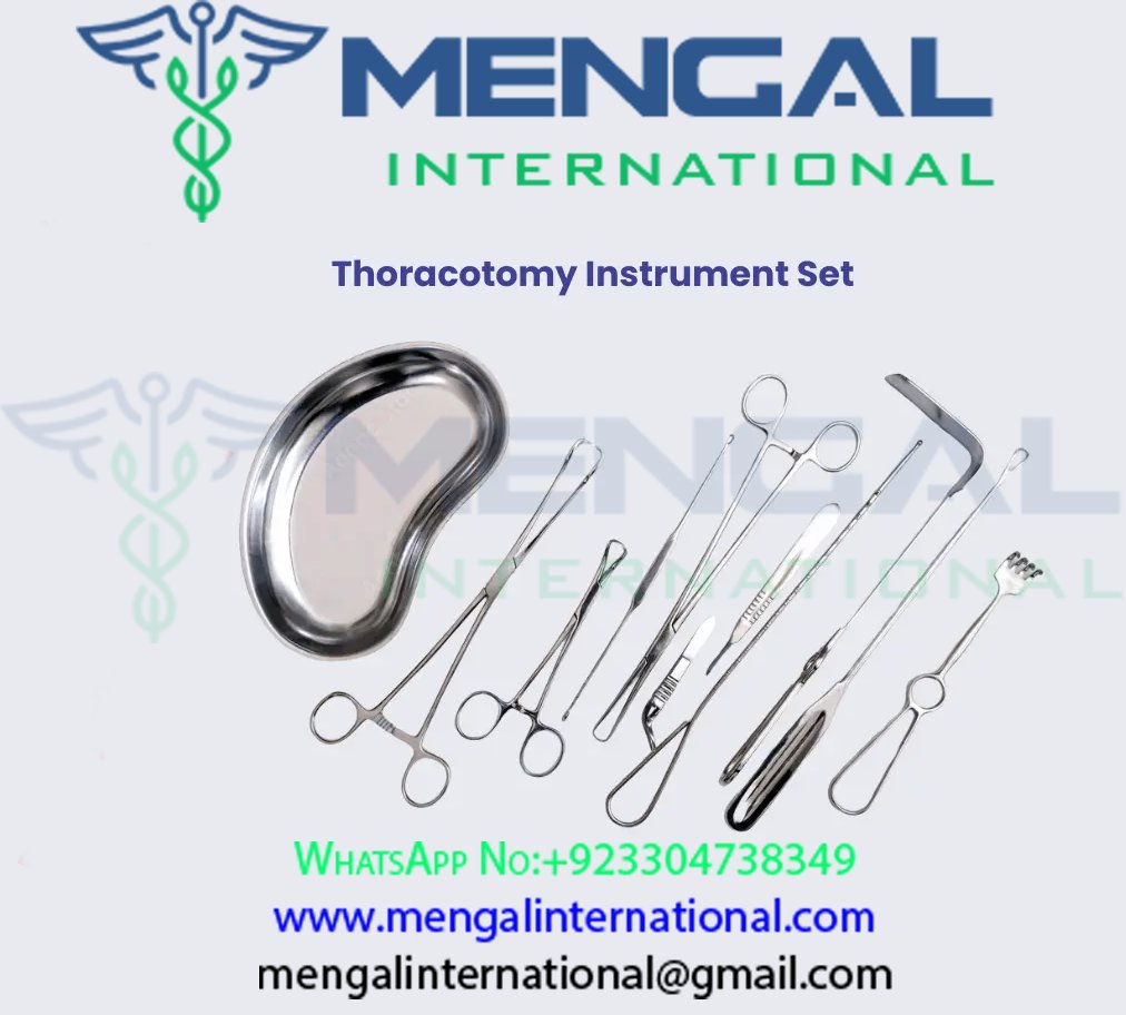 Thoracotomy Instruments Set – Mengal International