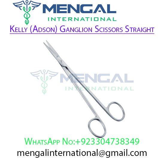 Kelly (Adson) Ganglion Scissors Straight