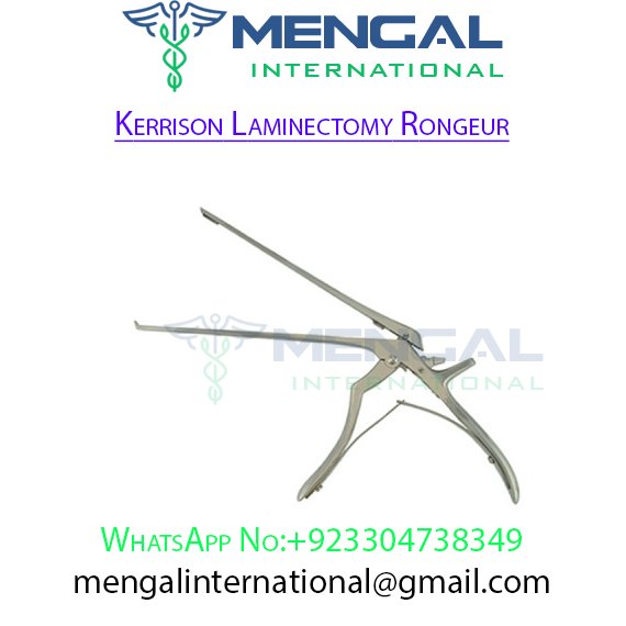 Kerrison Laminectomy Rongeur Detachable Black