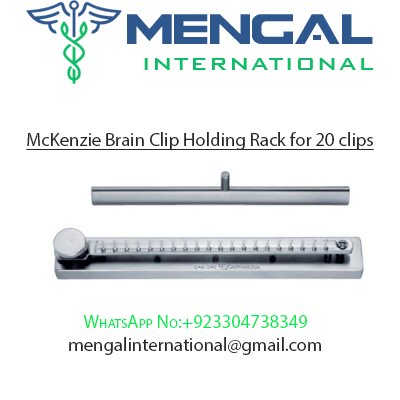 McKenzie Brain Clip Holding Rack for 20 clips