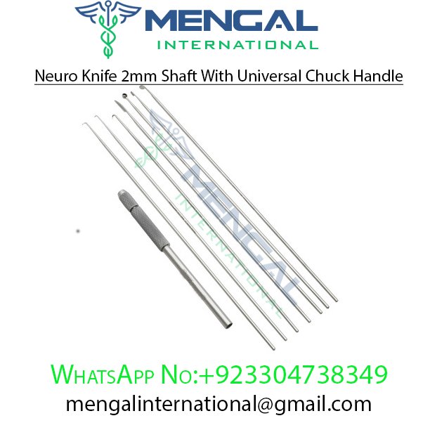 Neuro Knife 2mm Shaft With Universal Chuck Handle