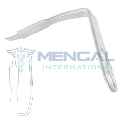 Most Commonly Used Surgical Retractors-Bent Hohmann Retractor-Standard Gelpi Retractors-Volkman Retractor 8 1/2″-Gelpi Crossover Retractor (Neroma) Deep Angle