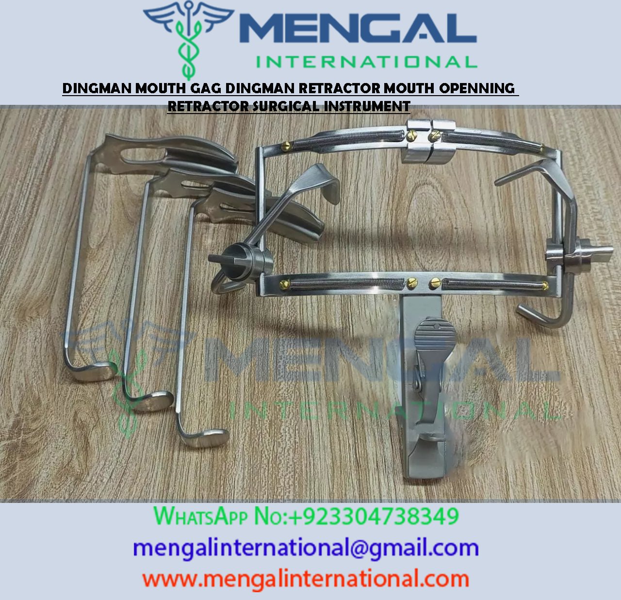 DINGMAN MOUTH GAG/DINGMAN RETRACTOR MOUTH OPENNING RETRACTOR /SURGICAL INSTRUMENT