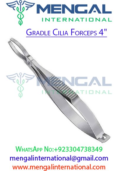 Gradle Cilia Forceps 4″