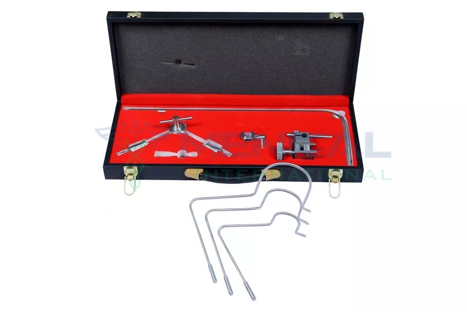 Martin’s Arm Retractor System Table Mounted Complete Set Surgical Instruments