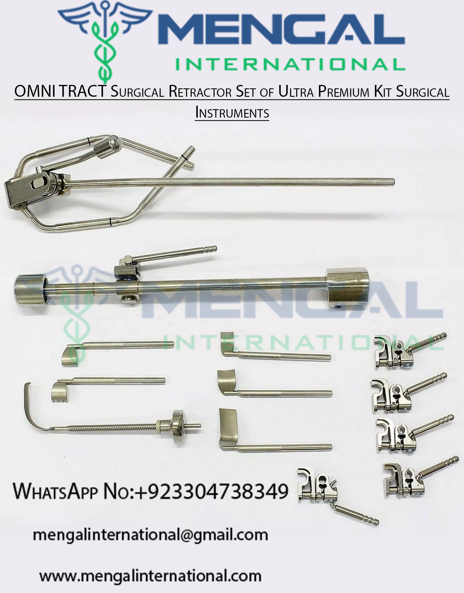 OMNI TRACT Surgical Retractor Set of Ultra Premium Kit Surgical Instruments