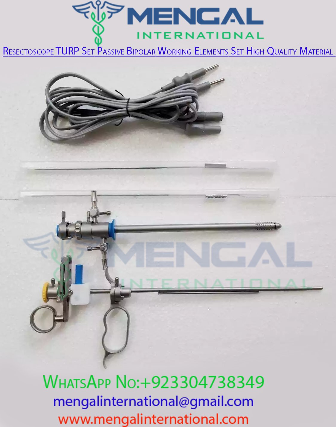 Resectoscope TURP Set Passive Bipolar Working Elements Set High Quality Material