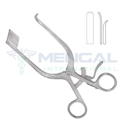 Williams Discectomy Retractor Right-Davidson Scapula Retractor-Heaney Simon Retractor-Wullstein Weitlaner Retractor