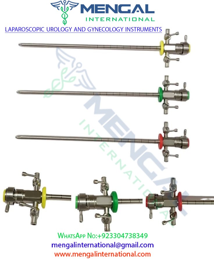 laparoscopic urology and gynecology instruments