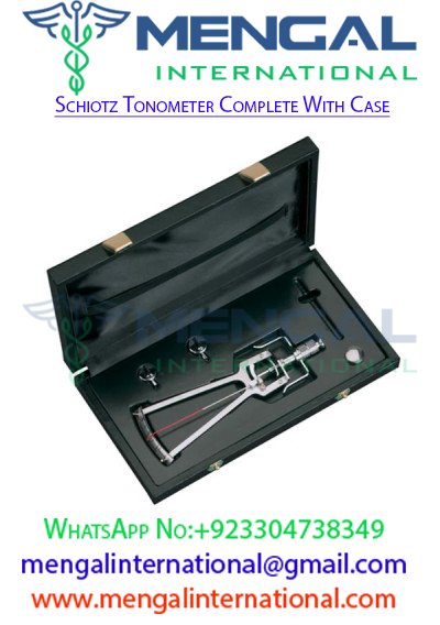 Schiotz Tonometer Complete With Case