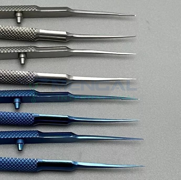 Dental Micro Tweezers Ophthalmic Forceps Surgical Instruments Needle Holder