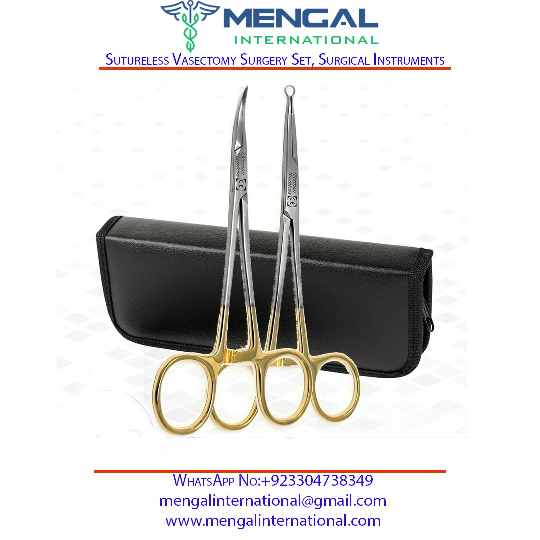 Sutureless Vasectomy Surgery Set, Surgical Instruments