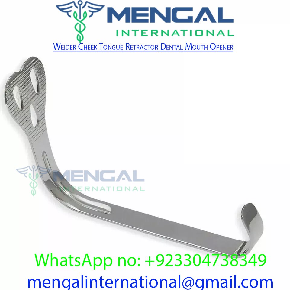 Weider Cheek Tongue Retractor Dental Mouth Opener Surgical Instruments