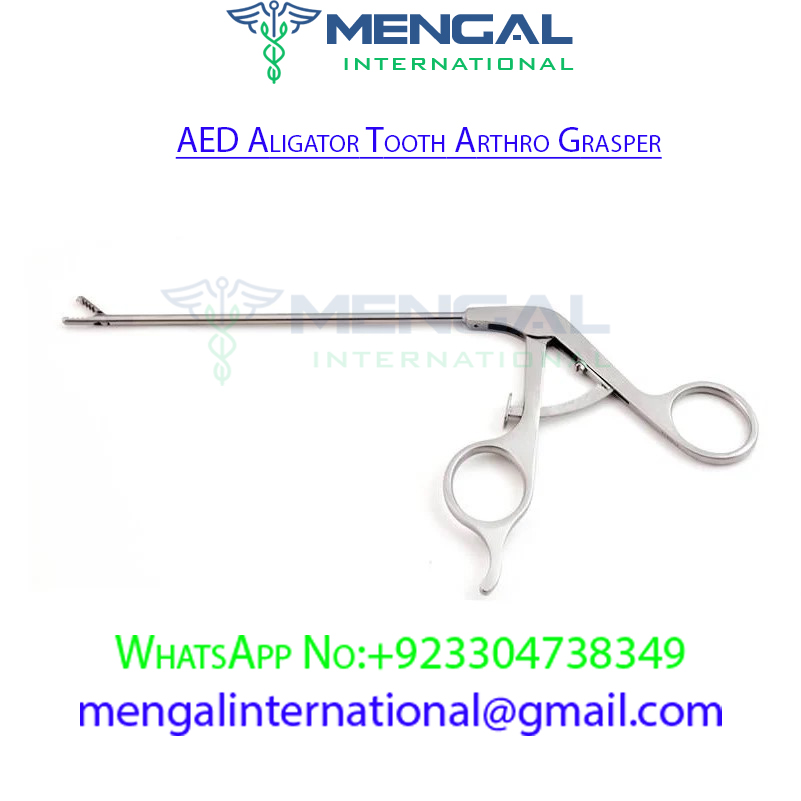 AED Alligator Tooth Arthro Grasper