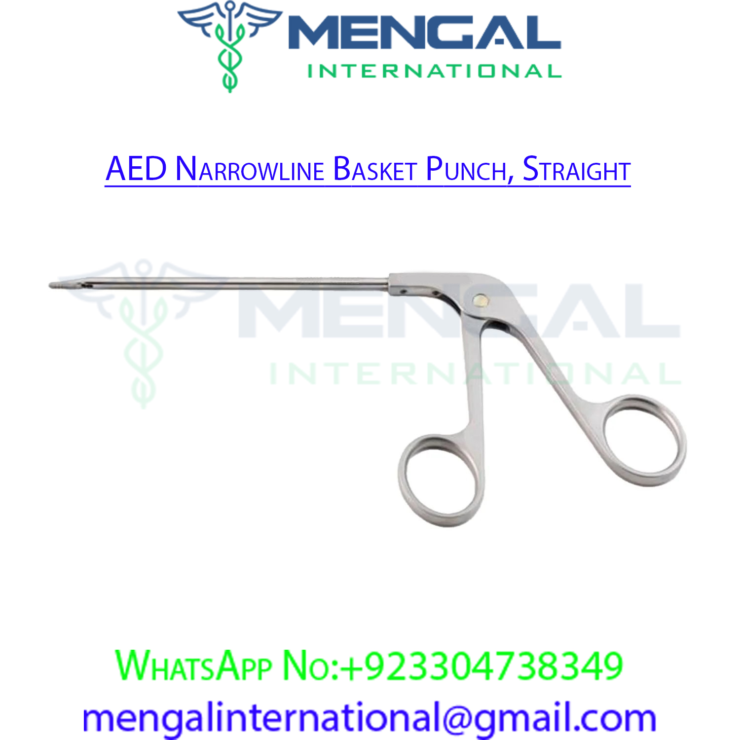 AED Narrowline Basket Punch, Straight