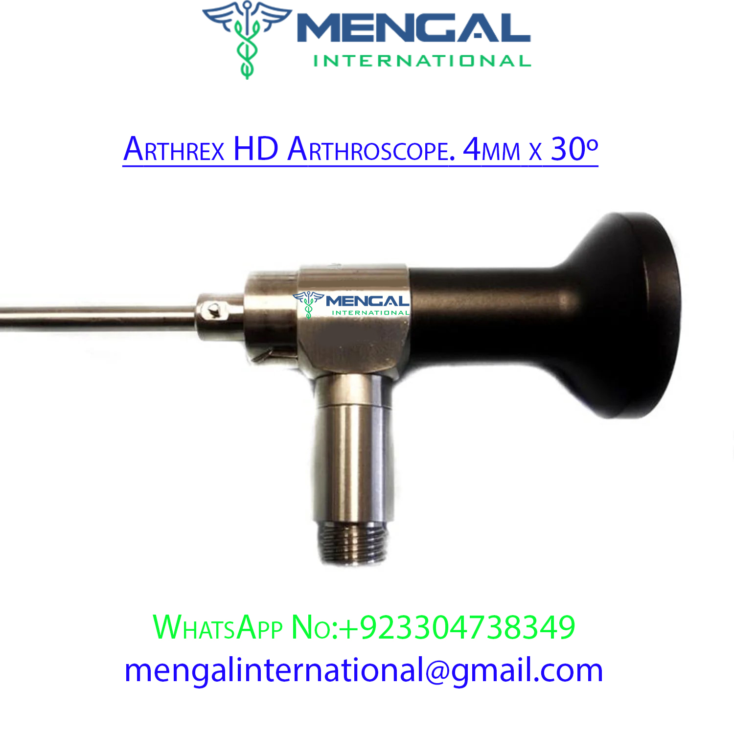 Arthrex HD Arthroscope. 4mm x 30º