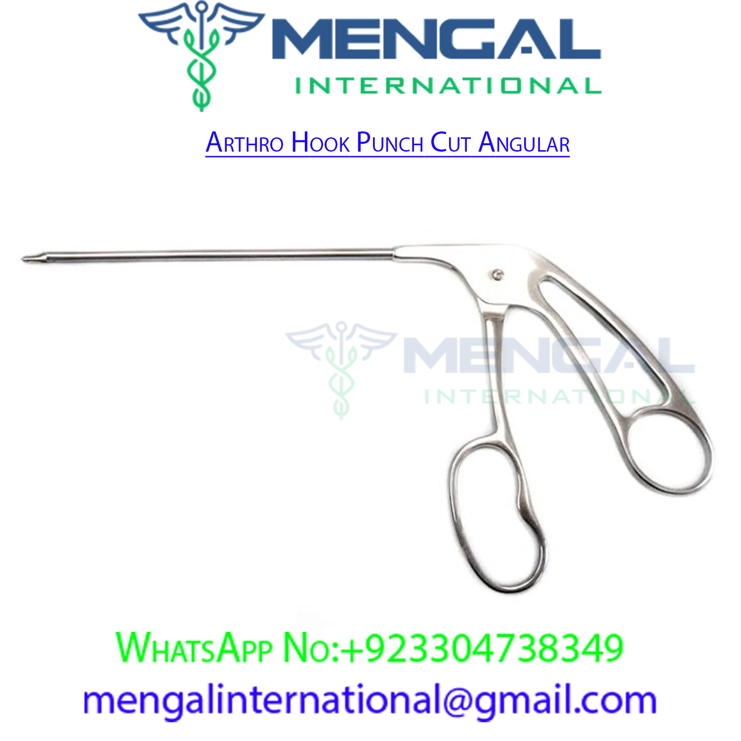 Arthro Hook Punch Cut Angular