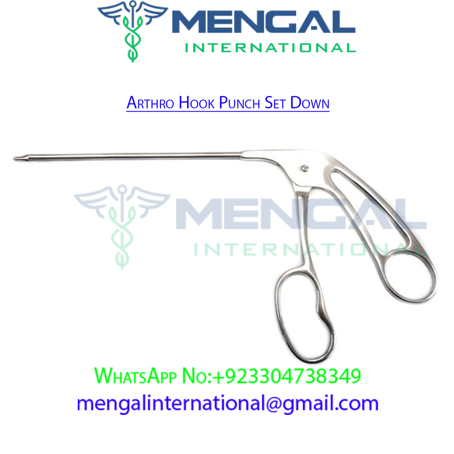 Arthro Hook Punch Set Down